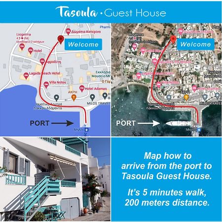 Tasoula Guest House Adamantas  Екстериор снимка